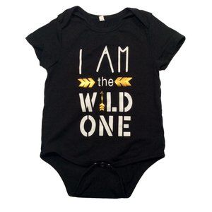 'I Am the Wild One' 1st Birthday Baby Romper - 6-12 Months *NWOT*